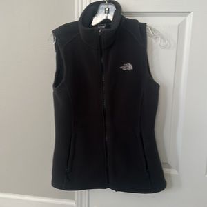 North face soft shell vest